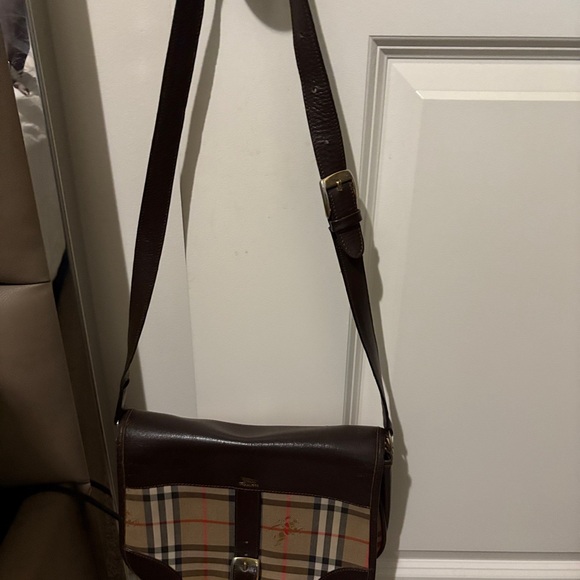 Vintage Burberry Crossbody Bag - Picture 1 of 13